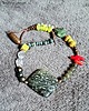 korale Naszyjnik ze specjalnie dobranych minerałów w niewykłej kolorystyce handmade 9