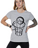 t-shirt damskie T-shirt damski UNDERWORLD Streetball szary 2