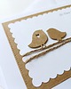 kartki scrapbooking Kartka ślubna minimalistyczna 3