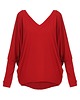 bluzki kimonowe damskie Bluzka czerwona YY500026_RAL3020 3
