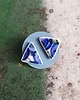 kolczyki ceramiczne Kolczyki ceramiczne Bolesławiec jagody 1