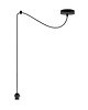 lampy wiszące Industrialna lampa wisząca pająk w stylu loft TIMARY MIRROR 6