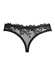 majtki damskie Eleganckie stringi Mrs. Black No. 2 1