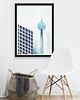 plakaty Berlin - plakat 50x70 cm - Alexanderplatz TV Tower 1