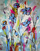 plakaty Niebieskie - plakat 50x70 cm 2
