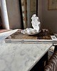 pojemniki na biżuterię Ceramiczna muszelka w czarno złote ciapki na biżuterię prezent dla niej 5