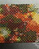bransoletki ze szkła Jesienny Ornament IIIb, szeroka wyplatana bransoleta, beading 6