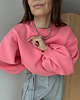 bluza bez kaptura damska Bluza Enjoyable blossom pink 9