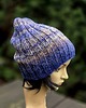 czapki damskie Zimowe niebo 2 / czapka z jedwabiem 1