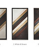 obrazy Drewniany obraz 3D. Geometryczna mozaika drewniana. 3
