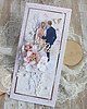 kartki scrapbooking Kartka ślubna pamiątka "Elegance 1" GOTOWA 2