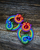 kolczyki soutache Gigi- duże i etniczne kolczyki soutache 2