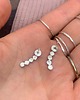 kolczyki srebrne Kolczyki srebrne robaczki silver 999/925 3