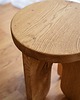 stołki Stołek drewniany - taboret dębowy WoodWasp 3