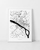 plakaty Płock - mapa Płocka - plakat z mapą Płocka 1