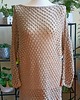 swetry damskie  Sweter Kolczuga Beż S/M/L/XL 2