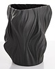 wazony Wazon porcelanowy 20,5x16,5x16,5 cm IRREGULAR czarny 1