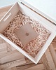 akcesoria dziecięce - różne Miś w wózku boho, personalizowany prezent dla dziecka chrzest roczek 2