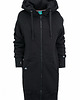 bluza z kapturem damska Bluza rozpinana LUZAK czarny 1