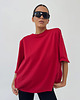 t-shirt damskie Tshirt Art red 5