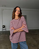 t-shirt damskie Tshirt Chillout brown & pink 1