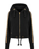 bluza z kapturem damska Bluza PICKY Black & Gold 1