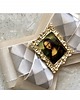 broszki Brosza  ART z obrazem Mona LisaNEW 1szt 4