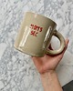 kubki i filiżanki Duży Ceramiczny Kubek Handmade 400 ml Beżowy dla Młodej Mamy 6