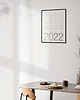 kalendarze i plannery Plakat - Kalendarz 2022 typo 1