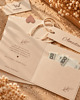 kartki scrapbooking Kartka na Chrzest Święty z kieszonką na pieniądze  TERRA 1