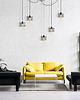 lampy wiszące Kaskadowa lampa wisząca w stylu pająka z 5 ramionami GALO LOFT L5 2