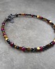 bransoletki z kamieni naturalnych Czarny spinel z granatem 3