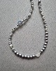 chokery Srebrny naszyjnik labradorytów, pereł i srebrnych hematytów 2