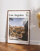 plakaty Minimalistyczny plakat Los Angeles USA  - Do salonu, sypialni, biura 3