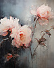 plakaty Peonie - Plakat - Olej, Boho, Abstrakcja 1