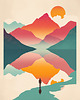 plakaty Plakat -Patagonia 1