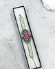bransoletki soutache Multikolorowa bransoletka sutasz 8