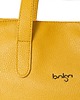 torby na ramię Torba skórzana Hella żółta marki bolsa 6