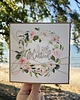 kartki scrapbooking Kartka ślubna ręcznie robiona boho wedding card Just Married 3