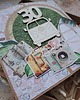 kartki scrapbooking Kartka na 30-stkę/30-ste urodziny dla podróżniczki 1
