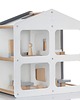 klocki i zabawki drewniane Designerski drewniany domek dla lalek NOWOŚĆ! 6