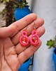kolczyki soutache Sofi 10 - kolczyki z kryształami 2