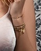 bransoletki z kamieni naturalnych Bransoletka z literką Gold Wish 5