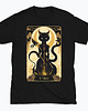 t-shirty męskie Koszulka - Kocia karta Tarota - Diabeł, The Devil #4 2