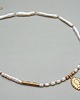 chokery Pearls /white/ perły naturalne vol. 7 - choker 2