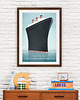 plakaty Transatlantyk - vintage plakat 1