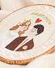 Ślub - inne Ślubna, indywidualna dedykacja, haft w oprawie vintage 4