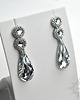 kolczyki swarovski Crystal cometa, kolczyki z kryształami Swarovski 2