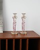 figurki i rzeźby Para figuralnych świeczników porcelanowych, styl Art Deco 7