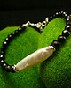bransoletki z kamieni naturalnych Bransoleta Amulet - Perła Turmalin Srebro 3